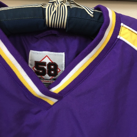 LSU TIGERS UNIVERSITY unisex track sweater - Picture 7 of 14